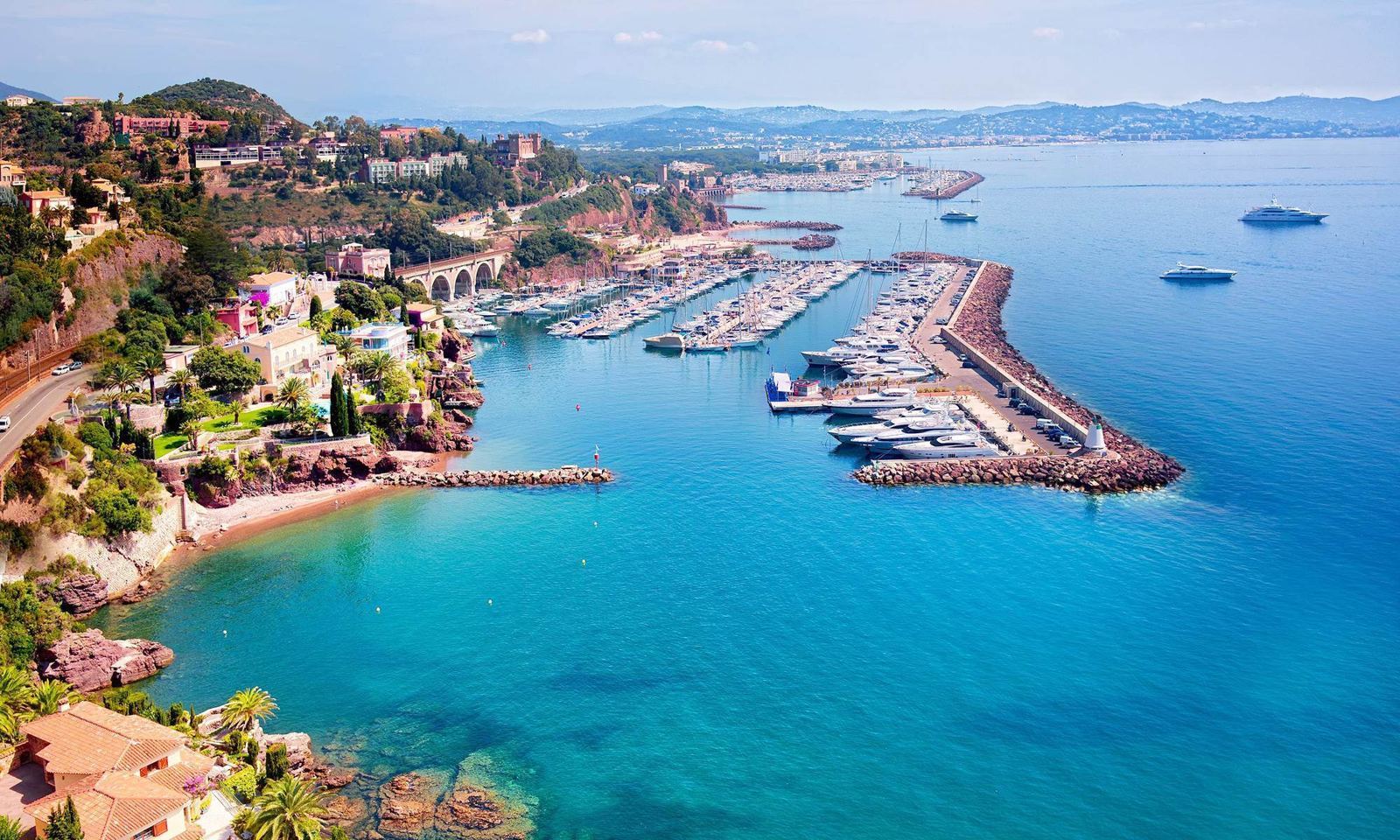 Une baie de la Côte d'Azur